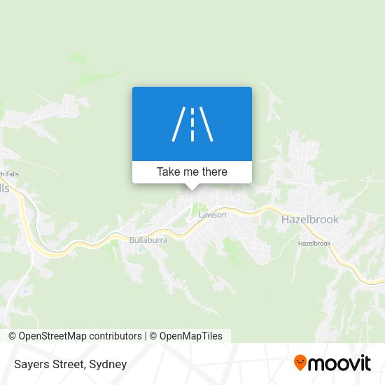 Sayers Street map