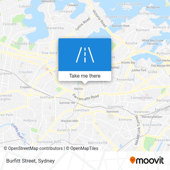 Burfitt Street map