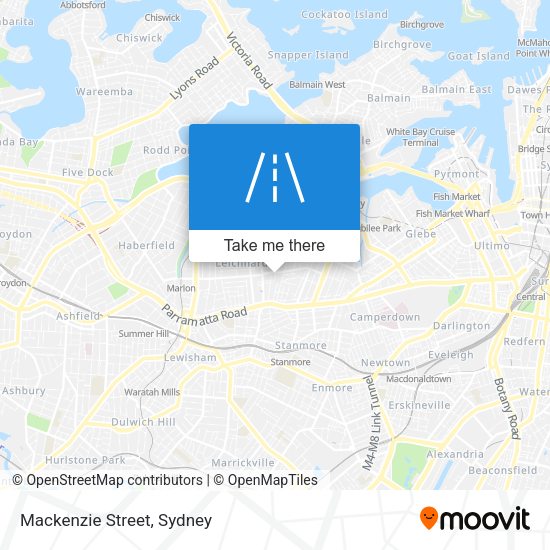 Mackenzie Street map