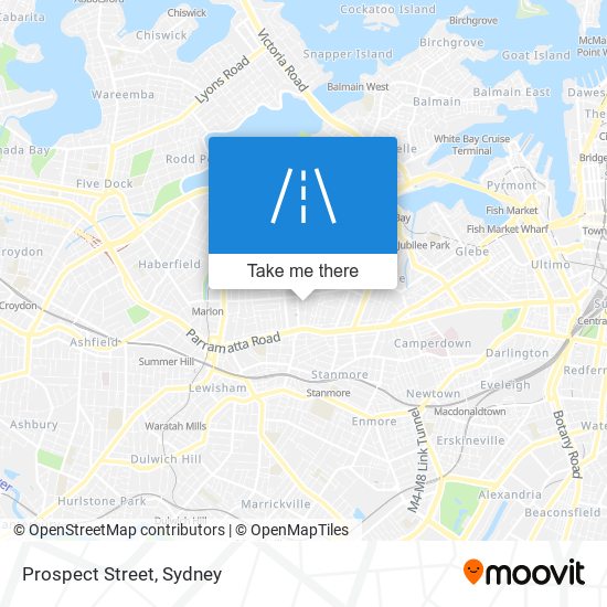 Prospect Street map