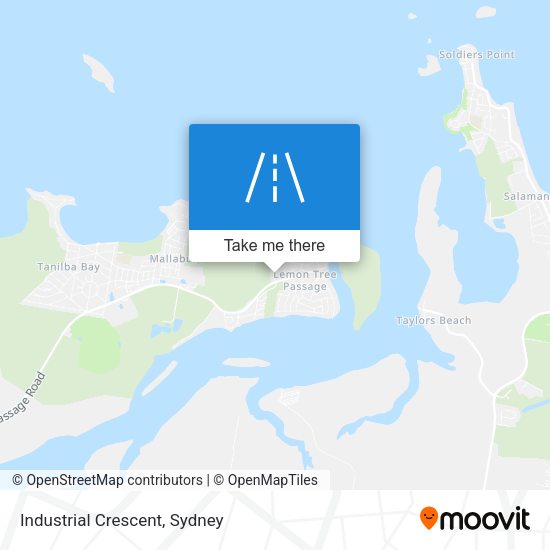 Industrial Crescent map