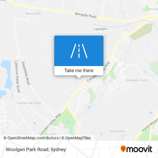 Woolgen Park Road map