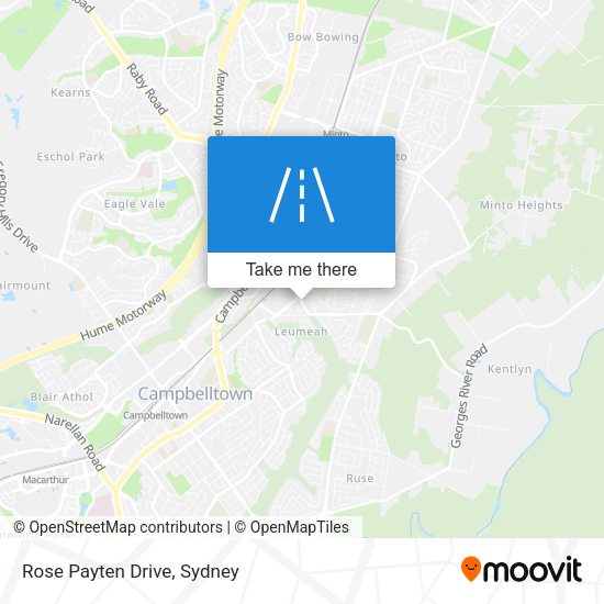 Rose Payten Drive map
