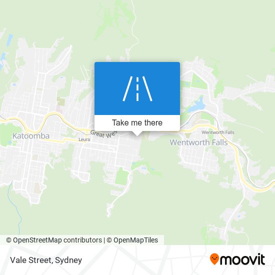 Vale Street map