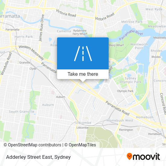 Adderley Street East map