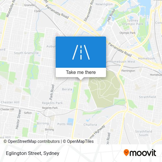 Eglington Street map