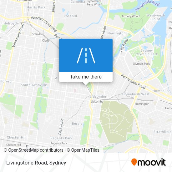 Livingstone Road map