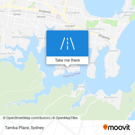 Tamba Place map
