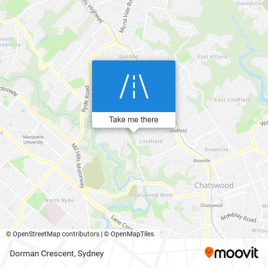 Dorman Crescent map