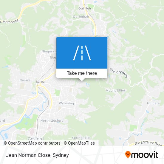 Jean Norman Close map