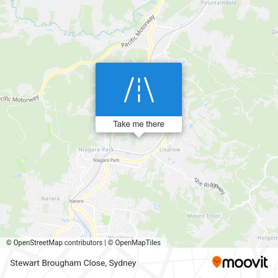 Stewart Brougham Close map