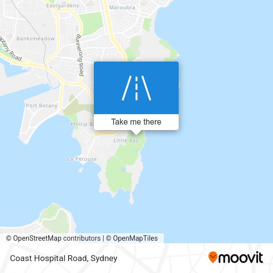 Coast Hospital Road map