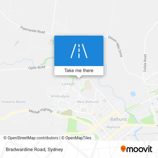 Bradwardine Road map