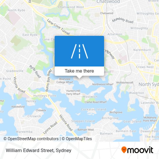 William Edward Street map