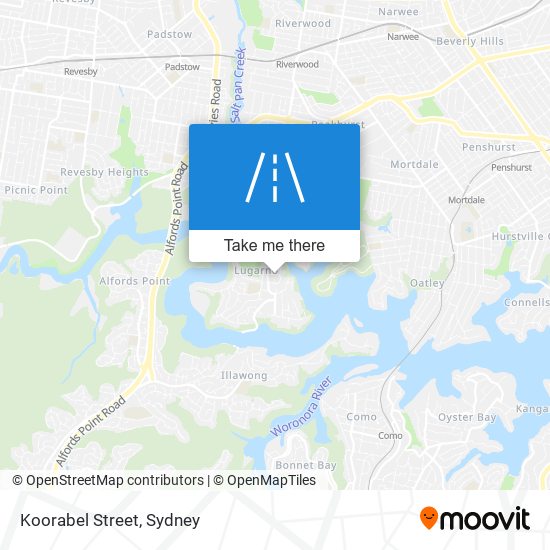 Koorabel Street map