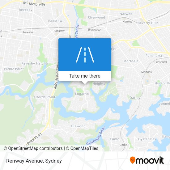 Renway Avenue map