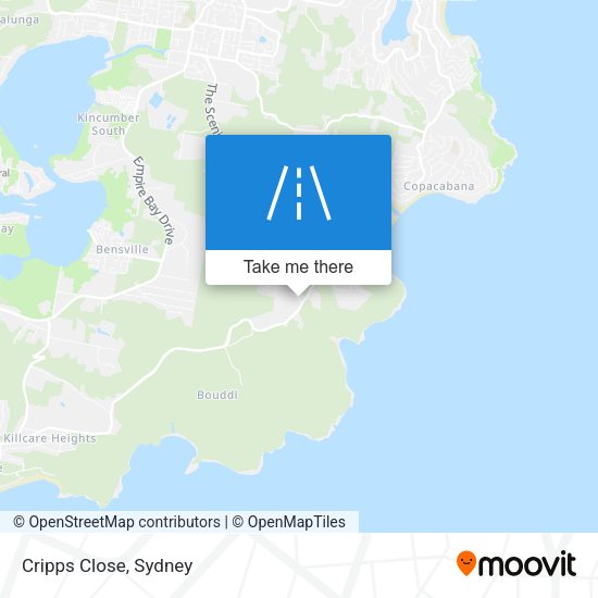 Cripps Close map