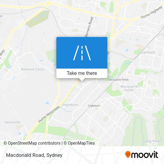 Macdonald Road map