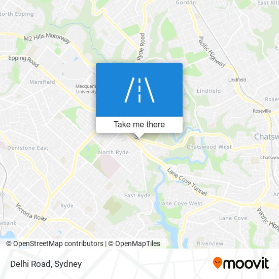 Delhi Road map