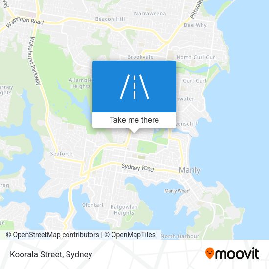 Koorala Street map