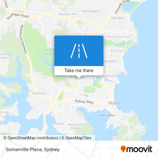 Somerville Place map
