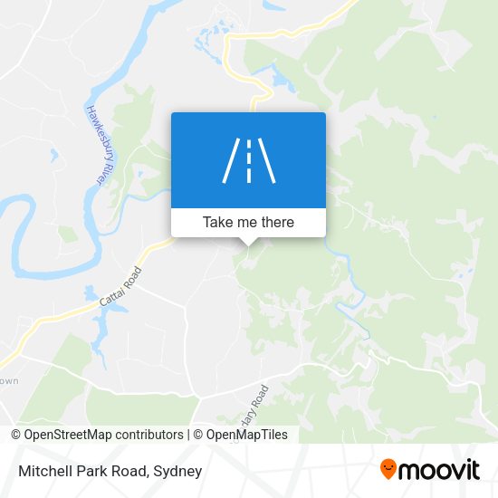 Mitchell Park Road map