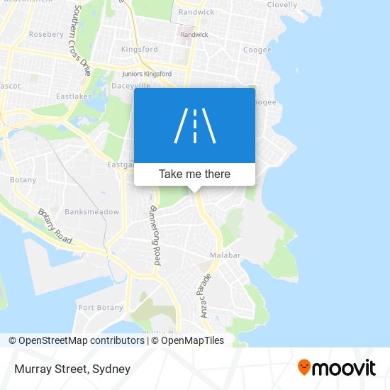 Murray Street map