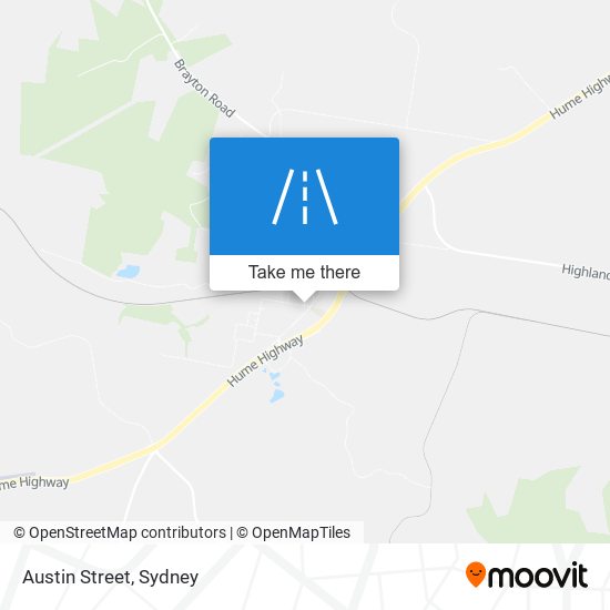 Austin Street map