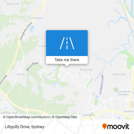 Lillypilly Drive map