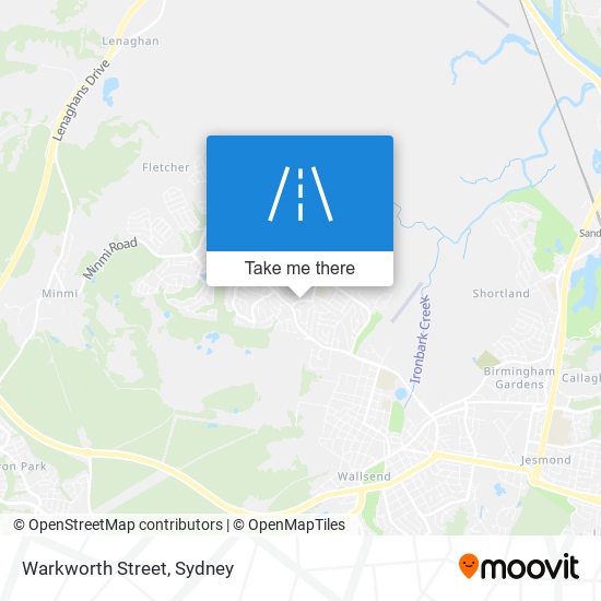 Warkworth Street map