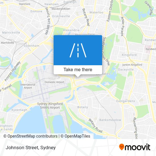 Johnson Street map