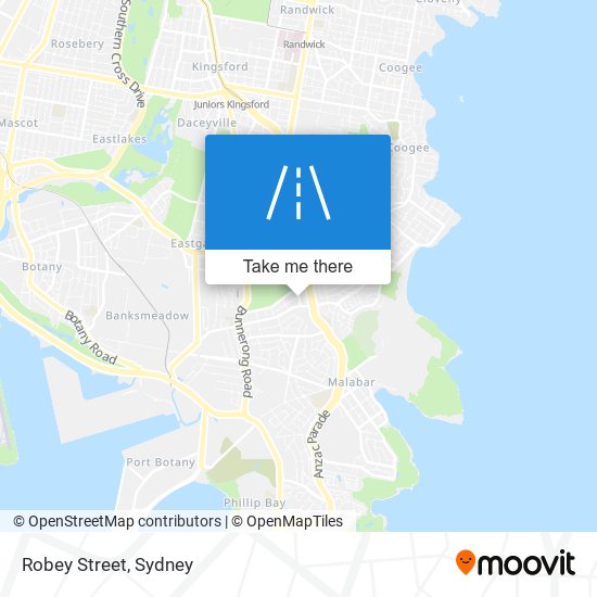 Robey Street map