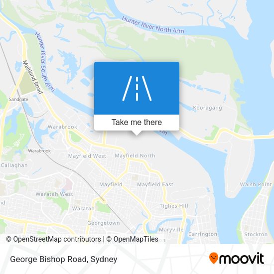 George Bishop Road map