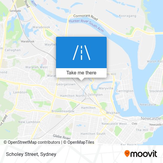Scholey Street map