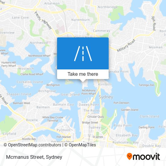 Mcmanus Street map