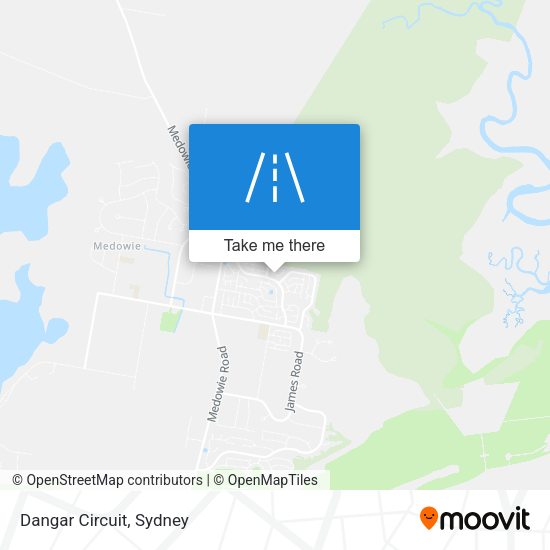 Dangar Circuit map