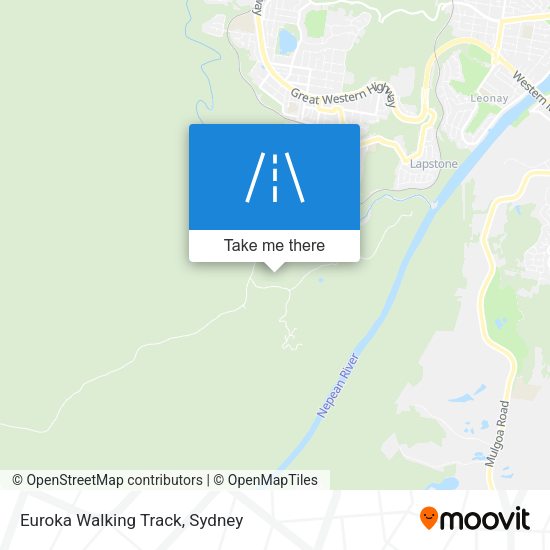 Euroka Walking Track map