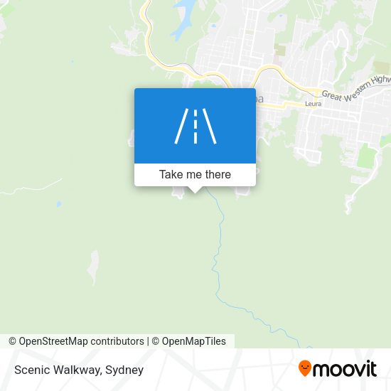 Scenic Walkway map