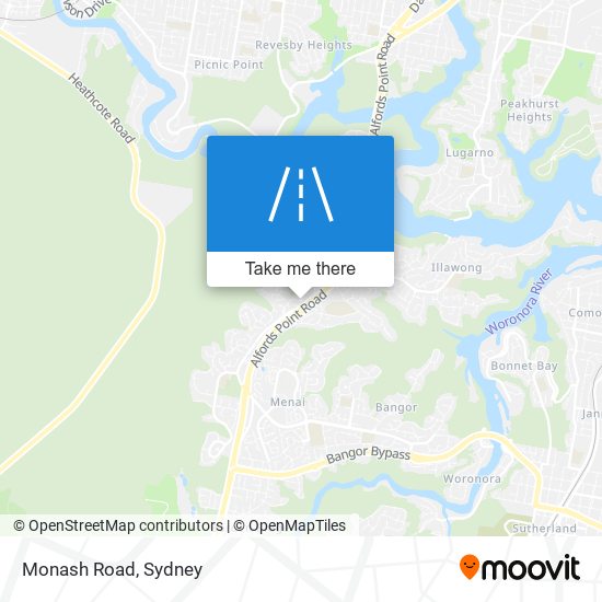 Monash Road map