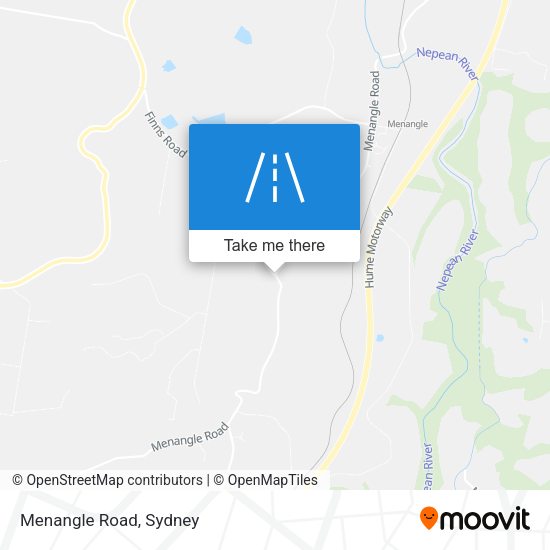 Menangle Road map