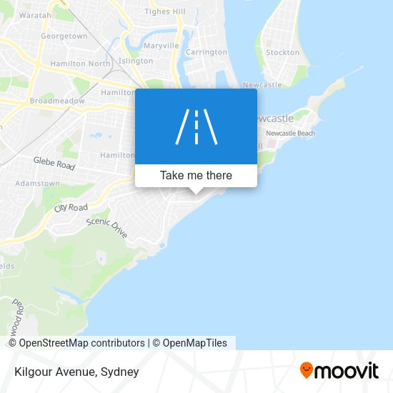 Kilgour Avenue map