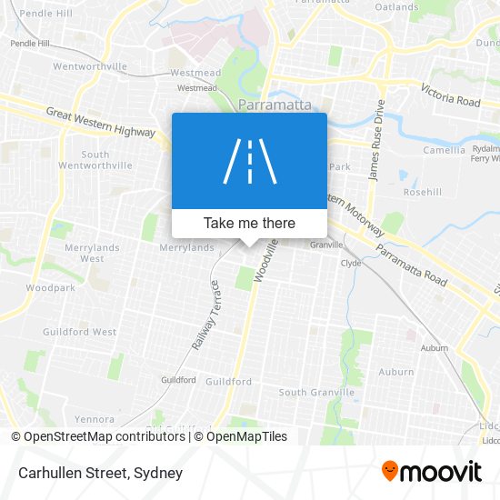 Carhullen Street map