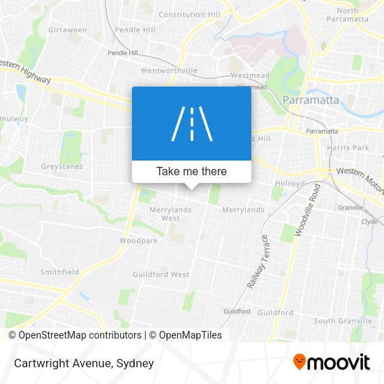 Cartwright Avenue map
