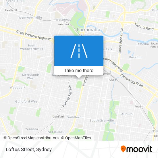 Loftus Street map