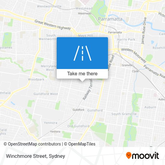 Winchmore Street map