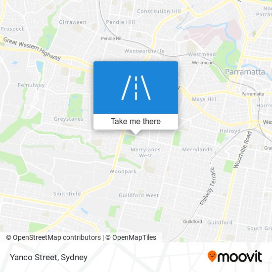 Yanco Street map