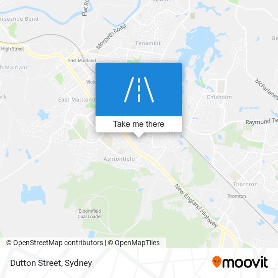 Dutton Street map