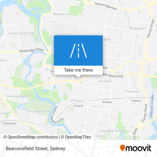 Beaconsfield Street map