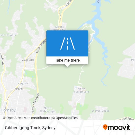 Gibberagong Track map