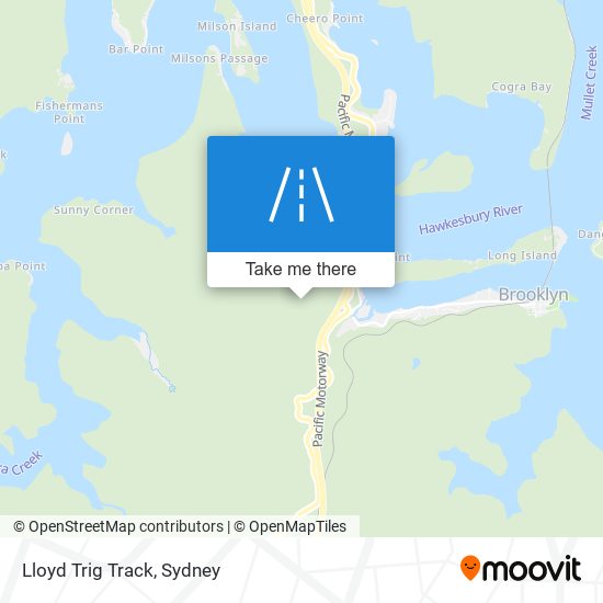 Lloyd Trig Track map